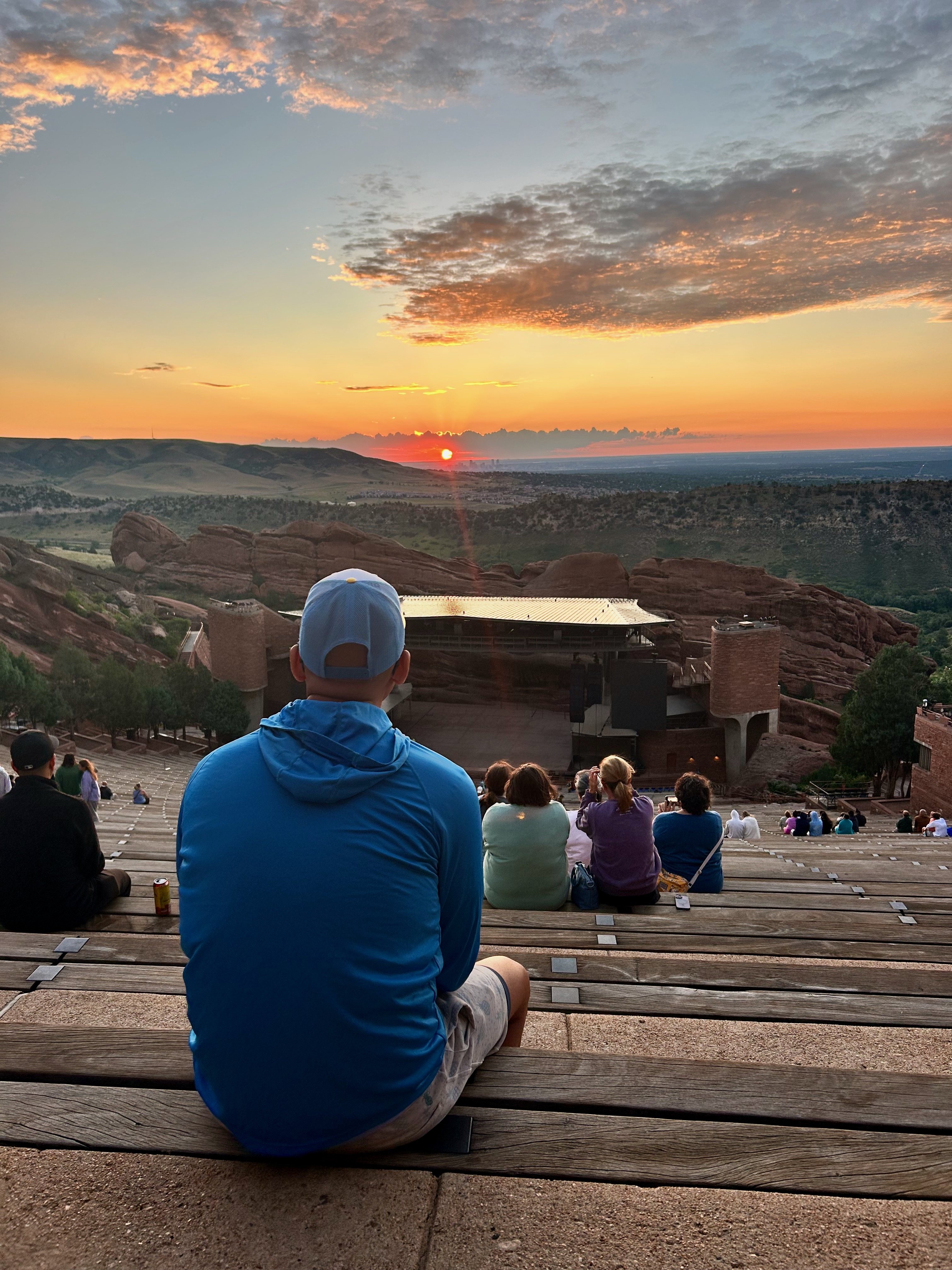 Red Rocks at sunrise